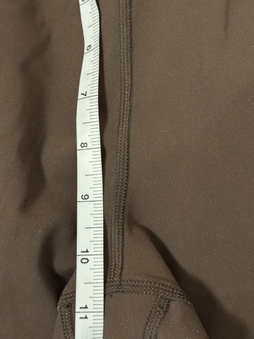 Avalanche Leggings Womens L High Waist Side Pocket Brown Poly Spandex Activewear - Picture 6 of 10